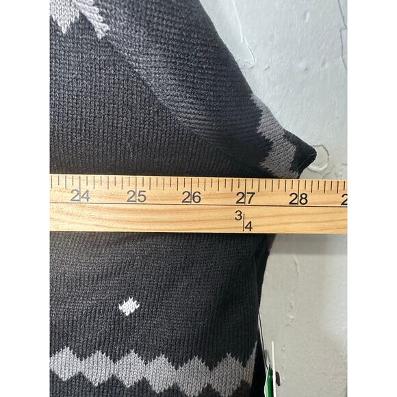 Tipsy Elves ALL IS PALM ALL IS BRIGHT LIGHT UP UGLY CHRISTMAS SWEATER - Picture 6 of 8